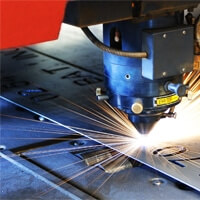 Laser cutting and sheet metal cutting